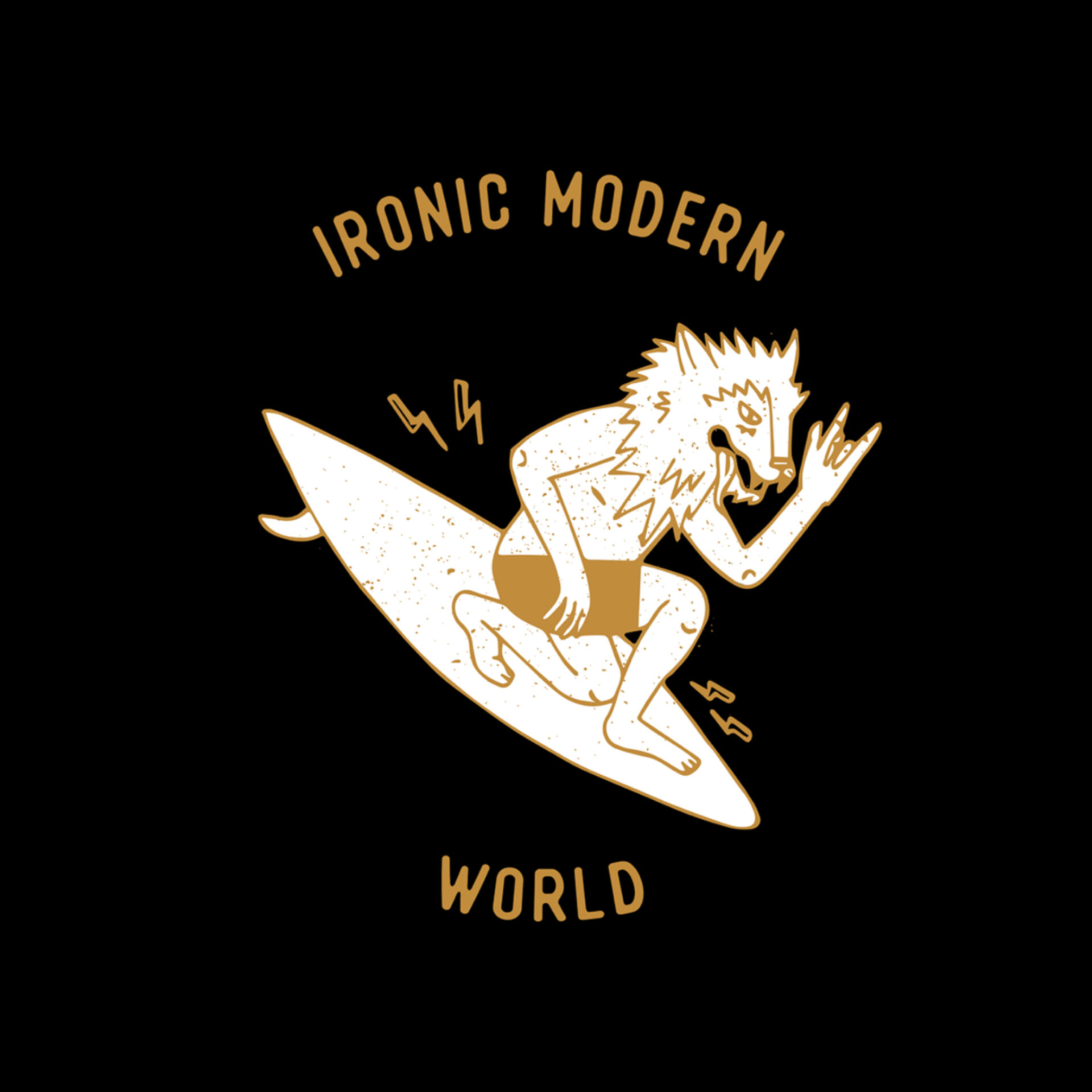 Ironic Modern World - Logo dizajn